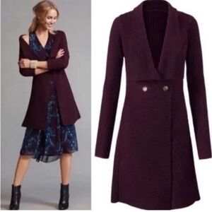 Cabi Burgundy Regal Cardigan